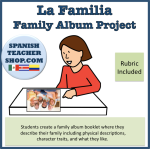 Family Album Spanish Project La Familia
