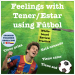 Feelings with Tener Estar