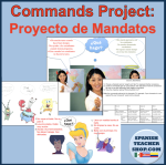 Spanish Commands Project