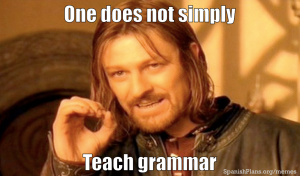 teach grammar