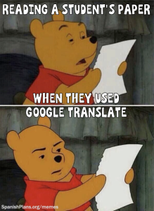 Don't use Google Translate Meme