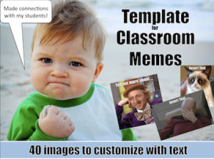 Customizable Memes for Classroom